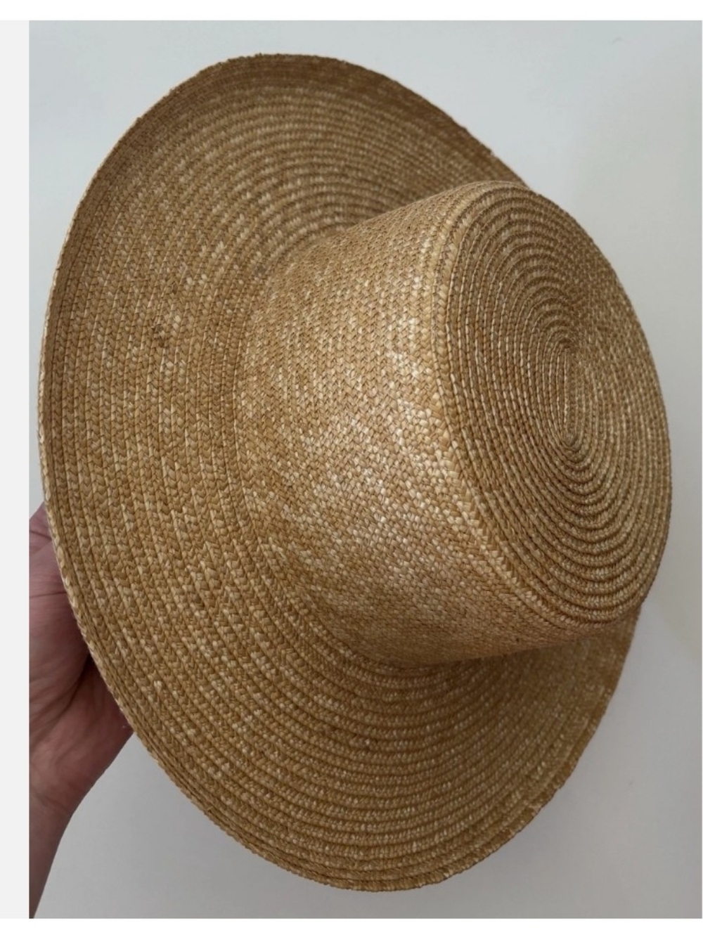 Lack Of Color Natural Straw Boater Hat - Medium - Picture 4 of 4